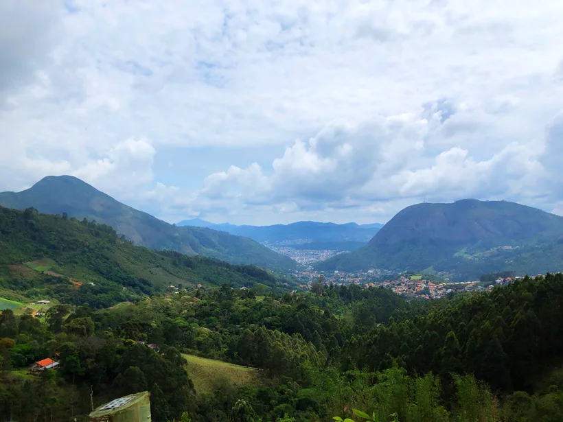 Área de reflorestamento em Nova Friburgo